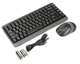 Комплект беспроводной A4Tech FG1110 (Grey) Fstyler клавиатура+мышь, черно-серый, USB - изображение 2