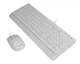Комплект клавіатура+мишка A4Tech F1512 (White) Fstyler, дротовий, USB, білий колір - зображення 5