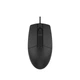 Мышь A4Tech OP-330S USB (Black), 1200 DPI, бесшумная, черная - изображение 1