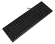Клавіатура A4Tech KR-83 PS/2 (Black), чорна, 104клав, Великий Enter Comfort Rounded Edge keyboard X-slim - зображення 4
