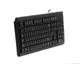 Клавиатура A4Tech KRS-83 USB, черная, 104клав, Большой Enter Comfort Rounded Edge keyboard X-slim - изображение 3