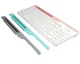 Клавіатура бездротова A4Tech FBK25 (White) Fstyler, (BT + 2.4 ГГц), з акумулятором, quiet key, колір білий - зображення 3