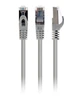 Патч корд Cablexpert PP6A-LSZHCU-15M, S/FTP, литий, 50u" штекер із фіксатором, 15.0 м, сірий - изображение 1