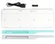 Клавіатура бездротова A4Tech FBK25 (White) Fstyler, (BT + 2.4 ГГц), з акумулятором, quiet key, колір білий - зображення 4