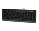 Клавиатура A4Tech FKS10 (Grey), Fstyler Sleek MMedia Comfort, USB, цвет черный+серый - изображение 2