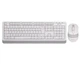 Комплект клавиатура+мышка A4Tech FG1010 (White) Fstyler, беспроводной, USB, белый+серый - изображение 1