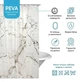 Штора для ванної кімнати SPAZIO MARBLE PEVA 200х200 см із 12-ма кільцями 5271582 - изображение 3