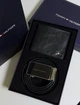 Подарунковий чоловічий набір Tommy Hilfiger 3-в-1: Ремінь + Гаманець 87331 - зображення 1