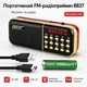 Портативний радіоприймач MP3/FM з USB, B837 / Міні-радіо з живленням від акумулятора - зображення 1
