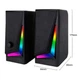 Компьютерные колонки с RGB-подсветкой, от USB, MJ-100A - изображение 9