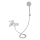 Змішувач для ванни Lidz Anny 006 (з душовим гарнітуром) (k40) LDANN006CRM35121 Chrome - изображение 3