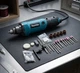 Гравер электрический Makita GD0210 мощностью 600 Вт 27000 об/мин. Питрон 1.5 – 6.5 мм 35 насадок - изображение 3