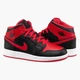 Кросівки жіночі Jordan 1 Mid Gs 39 Червоний DQ8423-060 - зображення 1