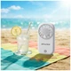 Вентилятор ручной AWEI F57 White (F75) - изображение 2