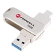 Flash-диск Forcell F-Data Metal Duo 16GB USB 3.2 Gen 1 Silver (5903396391750) - зображення 3