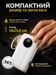 Повербанк FOYU FO-9021 30000 мАг Power Bank зовнішній акумулятор 22,5 Вт швидка зарядка Power Delivery для телефона смартфона iPhone планшета з 2 вбудованими кабелями USB Type-C Lightning LED дисплеєм ліхтариком ремінцем на 3 пристрої білий - зображення 7