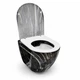 Підвісний унітаз VBI VULCANO BLACK ONYX - зображення 10