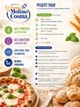Борошно безглютенове Molino Cosma Pane e Pizza 1 кг професійна суміш Gluten Free Lactose Free без глютену без лактози для піци хліба фокачі чіабати булочок домашньої випічки дріжджового тіста HoReCa - зображення 7