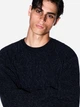 Свитер теплый зимний мужской Armani Exchange370551234 2XL Синий (1161850283) - изображение 4