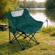 Раскладное туристическое кресло Folding Camping 40 х 40 х 67 см (214 C) Зелёный - изображение 4