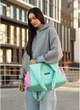 Женская спортивная сумка из оксфорда Sambag Мятная (58600251641) - изображение 6