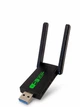Адаптер Wi-Fi/Bluetooth для ПК та ноутбука WIFI 5G двухдиапазонный 2.4/5ГГц 1300 Mbps и BT в USB3.0 беспроводной вай фай ресивер в компьютер Plug and Play блютуз для наушников сетевая карта 2в1 + антенны - изображение 11