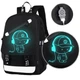 Школьный рюкзак для мальчика с USB, (46х30х15 см) FORTNITE / Светящийся подростковый рюкзак для школы - изображение 1