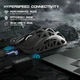 Мишка Attack Shark R2, Wireless/Bluetooth, 42000dpi. (PAW3950), 6кн., Silver gray (R2SGR_AS) - изображение 11