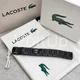 Мужской браслет LACOSTE из нержавеющей стали универсальный 20 см Черный LUX1434 - изображение 3