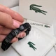 Мужской браслет LACOSTE из нержавеющей стали универсальный 20 см Черный LUX1434 - изображение 5