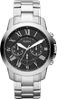 Мужские Часы Fossil Grant FS4736 с хронографом (Серебристый/Черный циферблат) - изображение 2