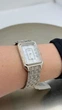Женские часы Fossil Raquel ES5306 с кристаллами (Серебристый / Перламутровый циферблат) - изображение 11
