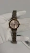 Женские часы Emporio Armani Gianni T-Bar AR11223 с кристаллами (Розовое золото / Розовый циферблат) - изображение 6