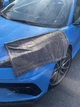 Микрофибровое двустороннее полотенце для сушки автомобиля 1300GSM 40x60 см серое - изображение 3