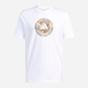 Футболка хлопковая длинная мужская Adidas Camo Circle Graphic T-Shirt KC7163 L Белая (4068804020552) - изображение 6