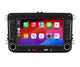 Штатна Автомагнітола 7 дюймів Carplay 2 Din для VW Seat Skoda Passat Golf Polo + камера - зображення 1
