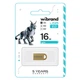 USB флеш накопитель Wibrand 16GB lynx Gold USB 2.0 (WI2.0/LY16M2G) - изображение 2