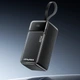 УМБ AWEI PA-106 50000 mAh 22.5W Black (6954284029537) - зображення 6