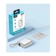 Батарея універсальна Choetech 10000mAh, 35W. PD/3.0, LED Display, buid-in type-C cabel, Silver (B832-SL) - зображення 4