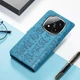 Чехол Embossed Cat and Dog для Xiaomi Redmi Note 15 Pro 5G книжка кожа PU с визитницей голубой - изображение 6