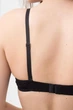 Бюстгальтер с формованной чашкой Giulia Laura 1123/21N 85B Black-black, классический женский бюстгальтер пуш ап - изображение 5