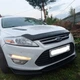Пластикова губа на бампер Ford Focus Форд Фокус молдинг бампера спідниця універсальна чорний. - зображення 10