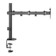 Настольный кронштейн для монитора Brateck LDT66-C012 17–32", крепление для монитора, VESA 75x75/100x100, до 9 кг, черный - изображение 5
