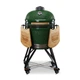 Керамічний гриль Kamado Bono Žalgiris на вугіллі 47 см Зелений (4779039712784) - зображення 6