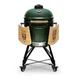 Керамічний гриль Kamado Bono Žalgiris на вугіллі 47 см Зелений (4779039712784) - зображення 7
