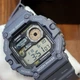 Электронные часы Casio WS-1700H-8A серые 100 м - изображение 7