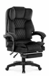 Офісне крісло Hell's Chair HC-1031 Black, велюрове - изображение 2