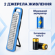 Аварийный светильник Power Master, 62 LED 2400 мАч с питанием от аккумулятора и батареек D - изображение 9