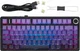 Бездротова ігрова механічна клавітура Aula F75 Contour lines Purple 75%, Hot-Swap, RGB, 2.4GHz/Bluetooth/USB - изображение 2