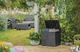 Садовий ящик-скриня Keter City Box 30G 113L графіт 57.8 х 44 х 55 см для зберігання на вулиці 246941 - зображення 7